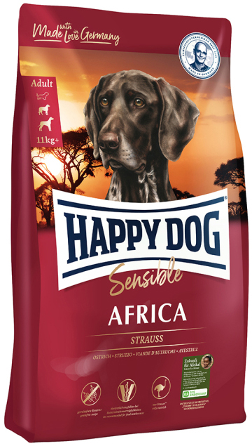 HAPPY DOG アフリカ（ダチョウ）グレインフリー
